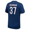 Maglia ufficiale Paris Saint Germain Skriniar 37 Casa 2024-25 per Uomo